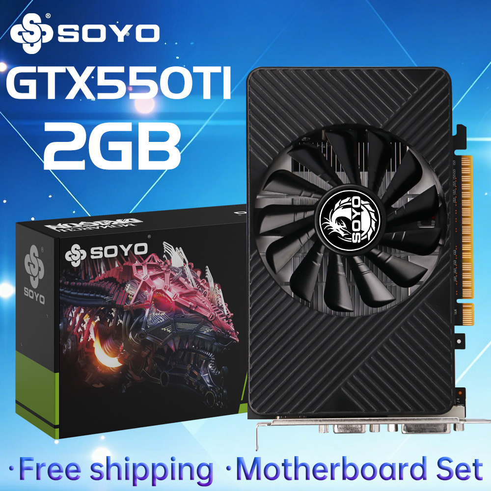 Rtx 3070 8Gb Graphics Card - Placa de Vídeo SOYO GTX 550TI