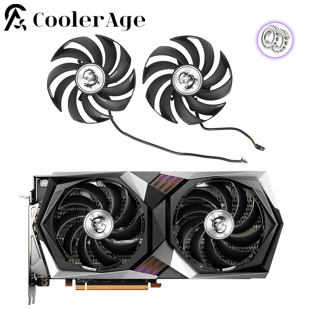 95mm pld10010b12hh ventilador  - Rx 6700 Xt 12Gb Graphics Card avaliação e preço